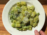 Pasta with Arugula Pesto