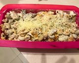 Foto del paso 3 de la receta: Fideos con pollo a la crema de calabaza y queso
