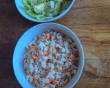 Une image de l'étape 2 de Endives fraîcheur au surimi et sa salade croquante au fromage frais.