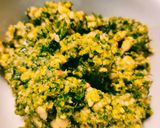 Paradicsomos gnocci, törökmogyorós spenótos pestóval recept fázis 5 fotója