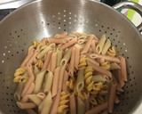Foto del paso 1 de la receta: Macarrones de remolacha con lenteja roja con salsa tomate y champiñones