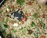 A picture of step 7 of The 4-Leaves South Indian Rice with salad.