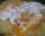 A picture of step 3 of Zeera Aloo.