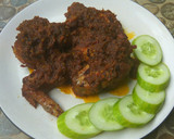 Foto langkah ke 8 dari resep Ayam bumbu hitam khas madura.
