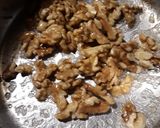 A picture of step 8 of Honey Pear Walnut Cake.