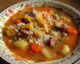 Foto del paso 13 de la receta: Sopa santiamén derrapante