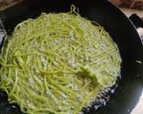 A picture of step 4 of Chatpati Pudina Sev/Mint Sev.