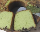 Foto langkah ke 9 dari resep Cake pandan / bolu marmer pandan.