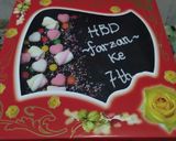 Foto langkah ke 11 dari resep Blackforest with chocolate buttercream.. Enak!!.