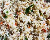 A picture of step 8 of Veg Manchurian and Fried Rice.