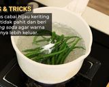 Foto langkah ke 1 dari resep Nasi Goreng Cabai Ijo Ikan Asin Devina Hermawan.