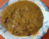 Foto del paso 9 de la receta: Puré de champiñones y calabaza con alubias y chorizo