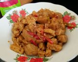 Foto langkah ke 4 dari resep Tumis Tempe dan Bakso.