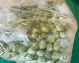 Une image de l'étape 2 de Pâtes, Crevettes, Petits Pois Façon “Tête” de Lard.