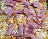 Foto del paso 3 de la receta: Fideos coditos al horno con jamón