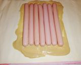 HotDog leveles tésztában recept fázis 2 fotója