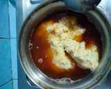 Foto langkah ke 3 dari resep Bubur Singkong Gula Merah Kuah Santan.