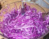 A picture of step 1 of Crunchy Asian Slaw.