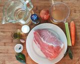 A picture of step 1 of Vitello Tonnato (Vitel Tonné).