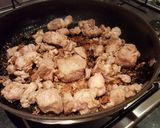 A picture of step 5 of Lamb tagine with prunes and almonds.