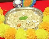 A picture of step 5 of Sri Krishna Janmashtami Prasad Panjiri.