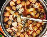 Hình bước làm 3 của món Lẩu Thái chay