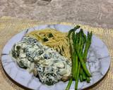 Foto del paso 4 de la receta: Pollo en crema con espinacas