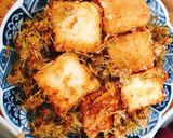 Hình bước làm 1 của món Cơm chay