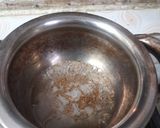 A picture of step 2 of Moong dal chilkewali dal/soup.