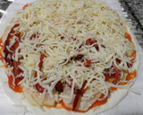 Foto del paso 6 de la receta: Pizza de patatas fritas y huevos