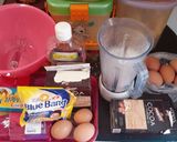 Foto langkah ke 1 dari resep Brownies Panggang Coklat Keju (Quick Melt).