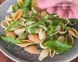 Foto del paso 2 de la receta: Ensalada de pasta con higos, jamón y Cabrales