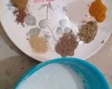 A picture of step 1 of Chicken Shawarma.