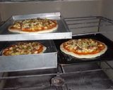 A picture of step 5 of Pizza #Festivedishcontest #Mombasa.