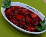 عکس مرحله 3 از دستور مربای توتفرنگی رژیمی🍓