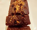 A picture of step 6 of Barely Chocolate Tea Time Cake.