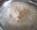 A picture of step 2 of Kulhad coffee.