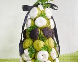 Foto langkah ke 8 dari resep Donut Matcha Tower.