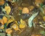 A picture of step 5 of Sweet potato vegetable sauce.