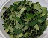 A picture of step 1 of बेसन,दही वाली कढ़ी (besan,dahi ki badi kadi recipe in hindi).