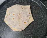 A picture of step 6 of Crunch wrap.