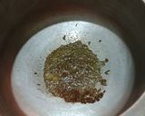 A picture of step 7 of Punjabi kadhi pakora thali.