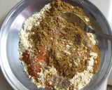 A picture of step 2 of Fry kabab.