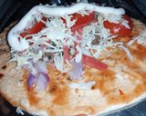 A picture of step 7 of Kabab Roll.