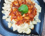 صورة لخطوة 4 من وصفة معكرونة بالصلصة الحمراء 👌👌😋😋😋