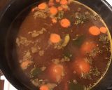 A picture of step 1 of California Farm Lamb Liver Soup.