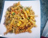 इटालीयन वेजी़ चीज़ी पास्ता (vegies cheese pasta recipe in hindi) रेसिपी चरण 3 फोटो