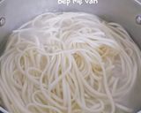 A picture of step 2 of Banh Canh with Pork Bones and Meatballs.