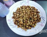 A picture of step 2 of Olive Oil roasted Green Chickpeas.