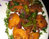 A picture of step 9 of Manchurian idli 65.